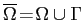 $\overline{\Omega}\!=\!\Omega\cup\Gamma$